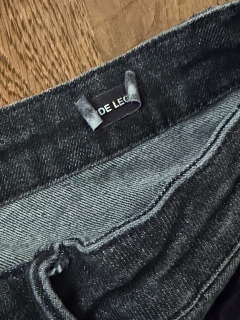 Judy Blue Washed Black High-Rise Wide-Leg Jeans 9/29 - Picture 3 of 10
